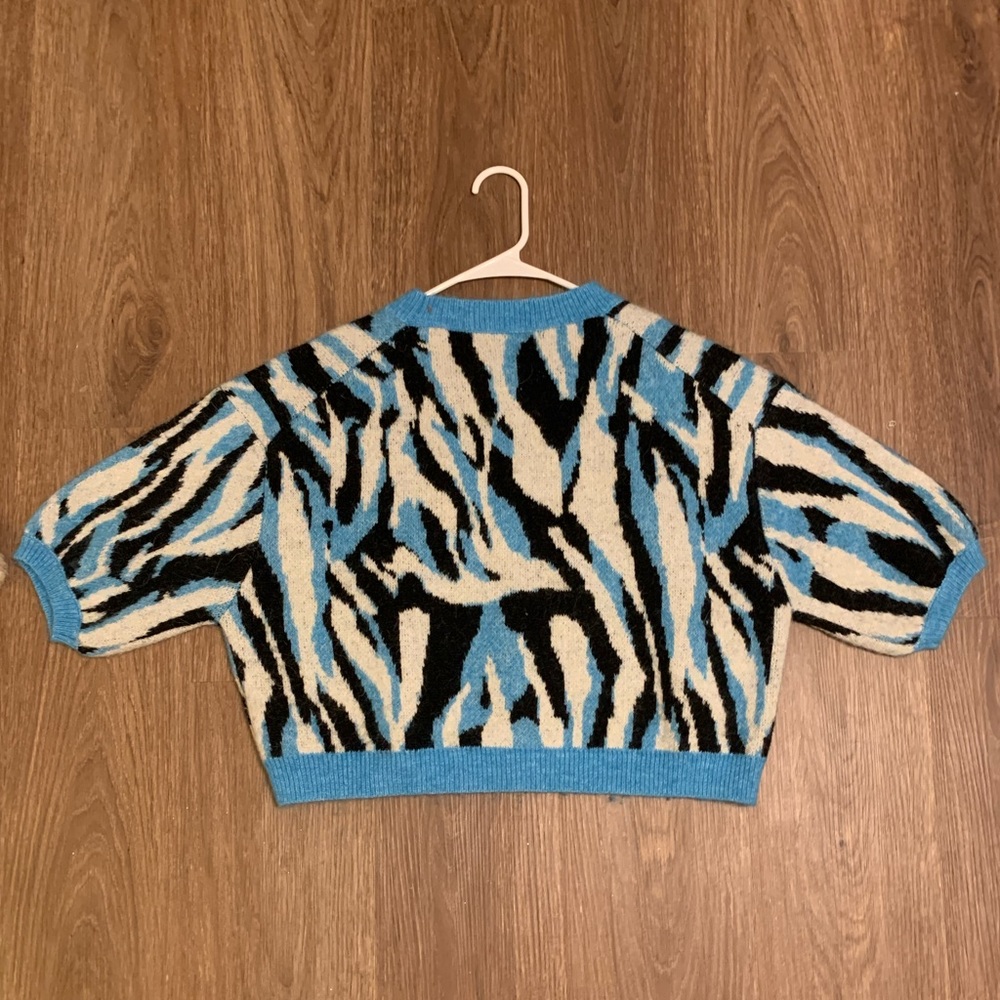 zara short sleeve sweater - Picture 2 of 3